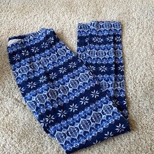 Pink Republic Blue Christmas Leggings